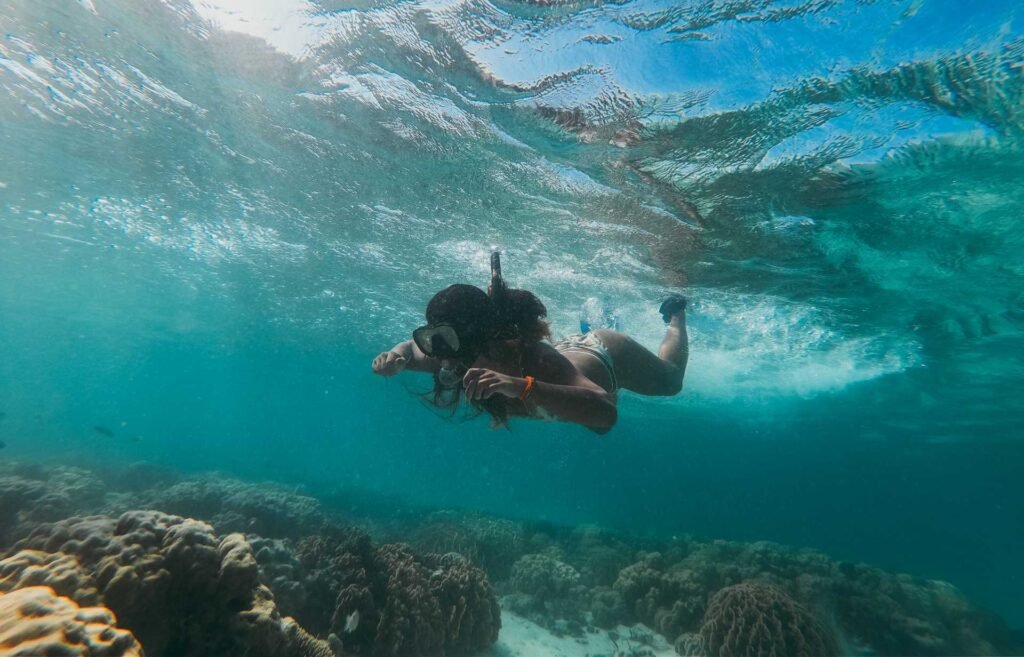 Snorkeling in Coron Palawan